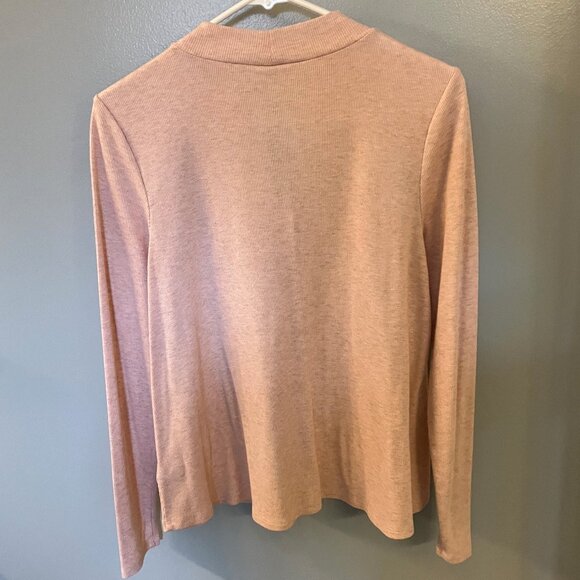 SO Keyhole Ribbed Top Pink Juniors Size M - Picture 6 of 6